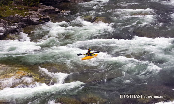 destinasi arung jeram dunia