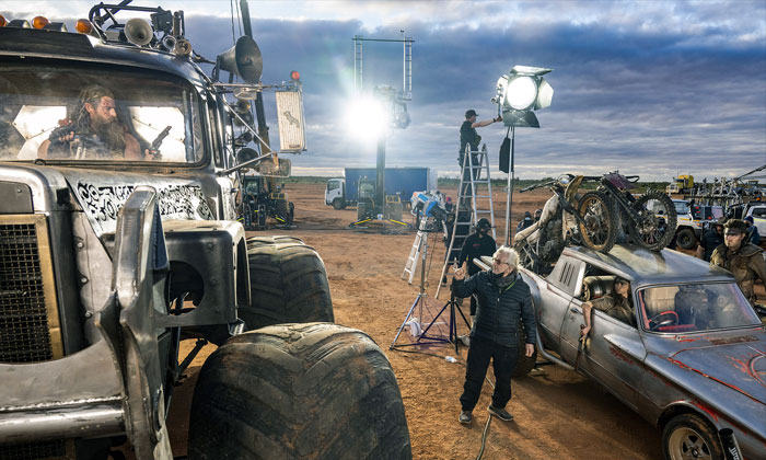 di balik syuting film mad max fury road